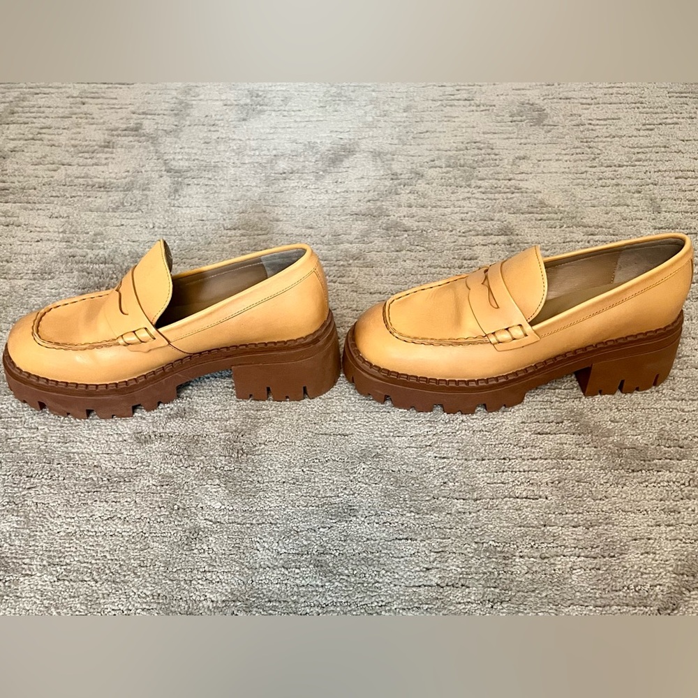 COPY - Free People Lyra Lug Sole Loafers Saffron